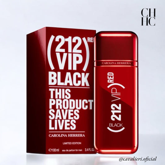 212 VIP BLACK MEN RED